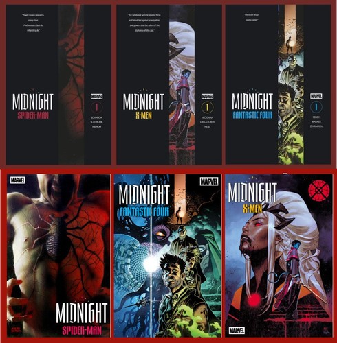 Marvel midnight spider man - midnight, #1